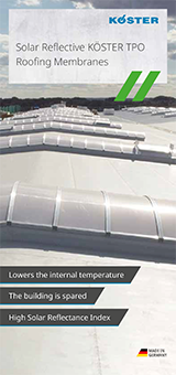 sunlight reflecting TPO membranes